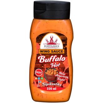 Poppamies Buffalo Hot siipikastike 320ml