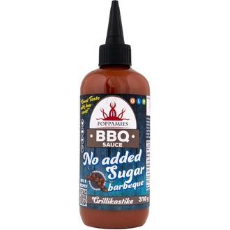 Poppamies BBQ Sauce No added sugar barbeque grillikastike 310g