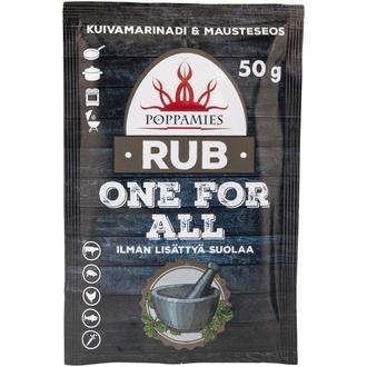 Poppamies Rub One For All mausteseos ilman lisättyä suolaa 50g