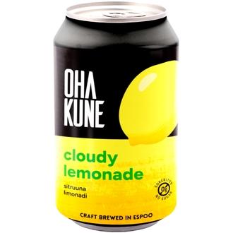 Ohakune Zero Cloudy Lemonade sokeriton virvoitusjuoma 330ml