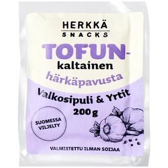 Herkkä Snacks Tofunkaltainen Valkosipuli & Yrtit 200g