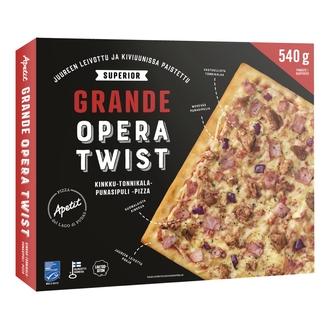 Apetit Superior Grande Opera Twist pizza MSC pakaste 540g