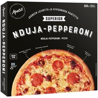 Apetit Superior Nduja-pepperoni pizza pakaste 320g