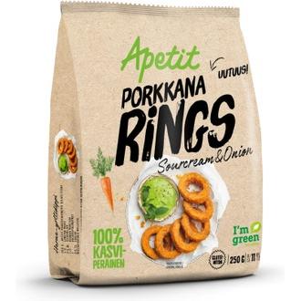 Apetit porkkana rings sourcream&onion 250g pakaste