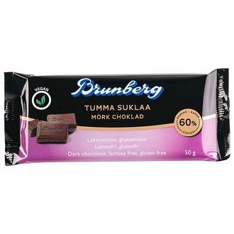 Brunberg Tumma suklaa 60 % 50g