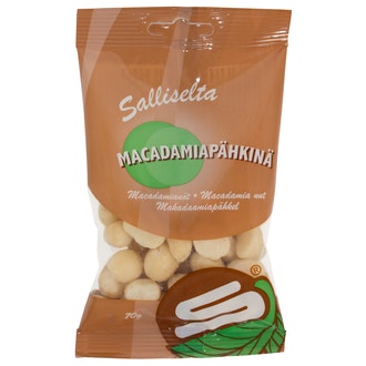Sallinen Macadamiapähkinä 70g