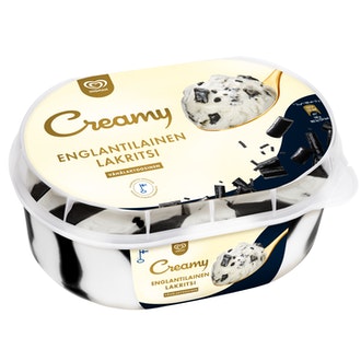 Ingman Creamy 0,85L Englantilainen lakritsi jäätelö, INTO