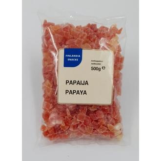 Finlandia Snacks kuivattuja Papaijapaloja 500g