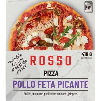 Rosso Pizza Pollo Feta Picante 410g