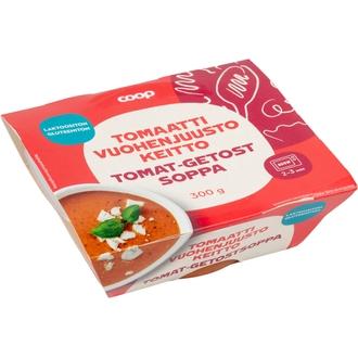 Coop tomaatti-vuohenjuustokeitto 300 g