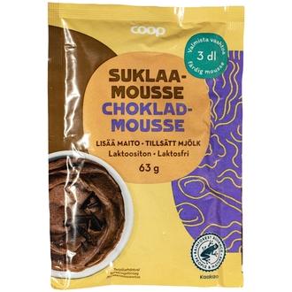 Coop suklaamousseainekset 63 g
