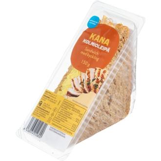 Coop Kanakolmioleipä 150g