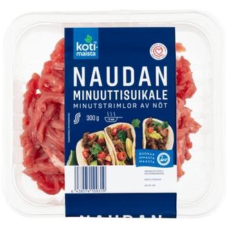 Kotimaista naudan minuuttisuikale 300 g