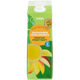 Coop trooppinen hedelmämehu 1l