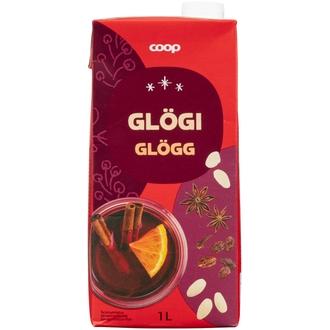 Coop punainen glögijuoma 1l