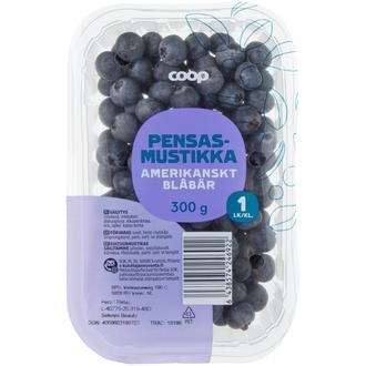 Coop pensasmustikka 300g