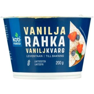Kotimaista vaniljarahka leivontaan 200 g