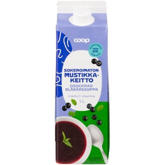 Coop mustikkakeitto sokeroimaton 1l