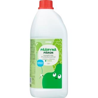 Coop päärynäjuomatiiviste sokeriton 1+3 1,5l