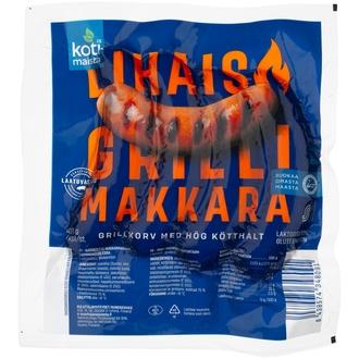 Kotimaista lihaisa grillimakkara 400 g