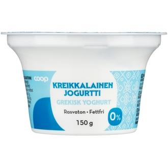 Coop rasvaton kreikkalainen jogurtti 150 g