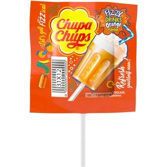 Chupa Chups Fizzy Colan ja appelsiinin makuinen tikkari 15g