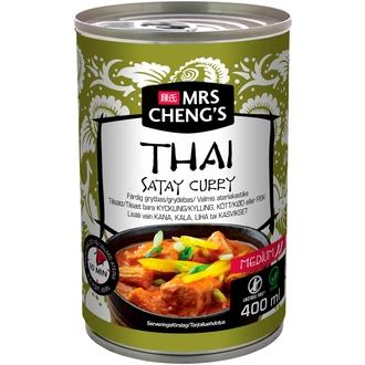 Mrs Cheng\'s Thai satay curry 400ml