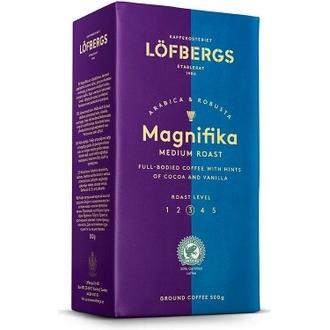 Löfbergs Magnifika Suodatinkahvi 500g Rainforest alliance