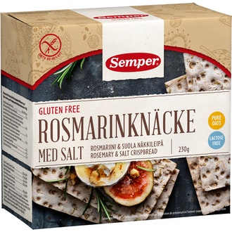 Semper Gluteeniton Rosmariini & Suola näkkileipä 230g