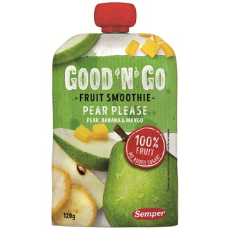 Good\'n\'Go fruit smoothie 120g pear please