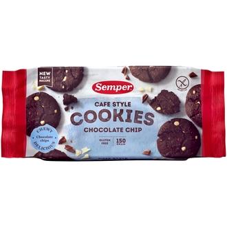Semper gluteeniton Cafe Style Cookies Chocolate, 150g