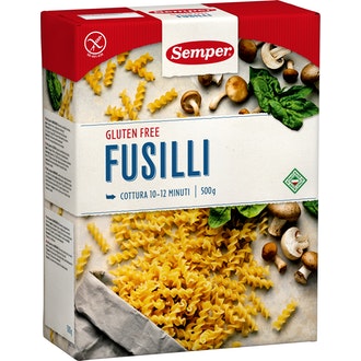 Semper Fusilli 500g pasta gluteeniton