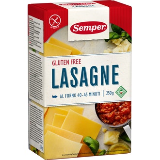 Semper Gluteeniton Lasagne pasta 250g