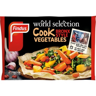 Findus World Selection Cook Bronx Style Vegetables 450G, Pakaste