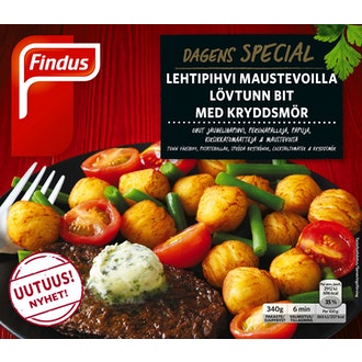 Findus Dagens Special Ohut jauhelihapihvi maustevoilla 340g, pakaste