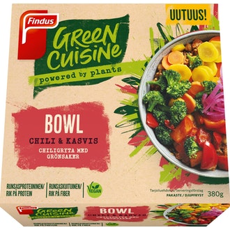 Findus Green Cuisine chili&kasvis bowl 380g pakaste