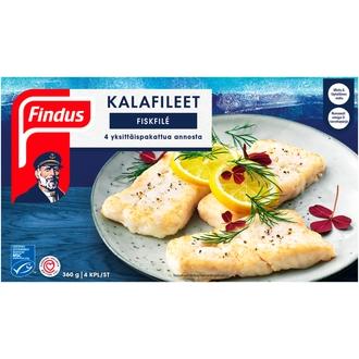 Findus Kalafileet MSC 360g 4kpl, pakaste