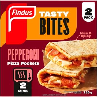 Findus Pizza pockets Pepperoni 250g, pakaste