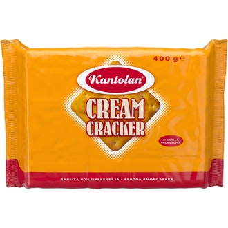 Kantolan Cream Cracker 400g voileipäkeksi