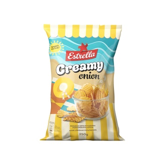 Estrella Creamy Onion Chips 250g