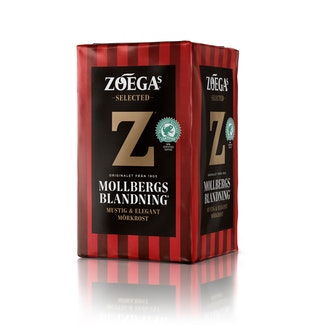 Zoegas Zoégas 450g Mollbergs tummapaahtoinen suodatinkahvi