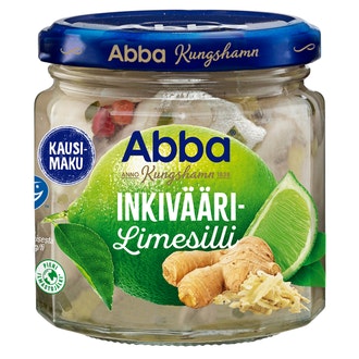 Abba inkivääri-limesilli 240/120g MSC