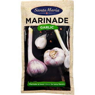 Santa Maria BBQ Marinade Garlic valkosipulimarinadi 75g