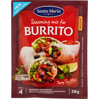 Santa Maria Burrito Spice Mix mausteseos 28 g