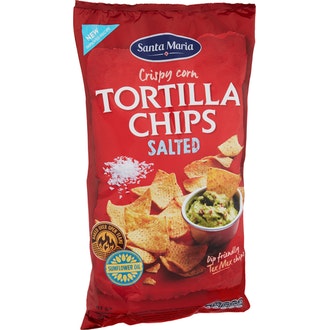 Santa Maria Tortilla Chips Salted suolatut maissilastut 475 g