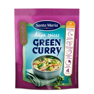 SantaMaria Asian Green curry spice mix 40g