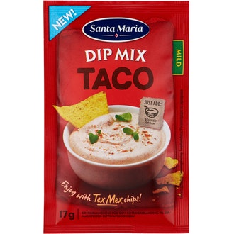 Santa Maria 17G Taco Dip Mix mausteseos