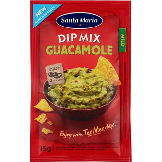 Santa Maria Guacamole Dip Mix Mausteseos 15 g