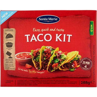 SM Tex Mex Taco Dinner 12-pack. 288g