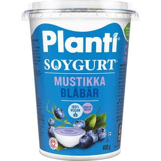 Planti soygurt 400g mustikka